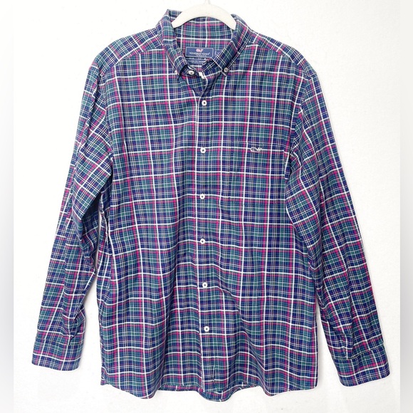 Vineyard Vines Other - Vineyard Vines Plaid Classic Fit Tucker Long Sleeve Button Down Shirt Cotton
